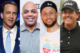 Peyton Manning, Charles Barkley, Steph Curry, Phil Mickelson