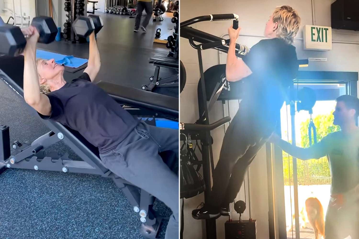 Ellen DeGeneres Hits the Gym as She Celebrates Her Birthday: 'This Is What 66 Looks Like'