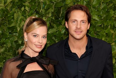 Margot Robbie and Tom Ackerly attend the 33rd Annual Gotham Awards at Cipriani Wall Street on November 27, 2023 in New York City. 