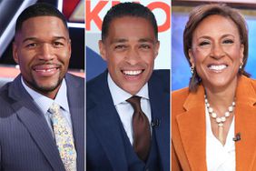 Michael Strahan, TJ Holmes, and Robin Roberts