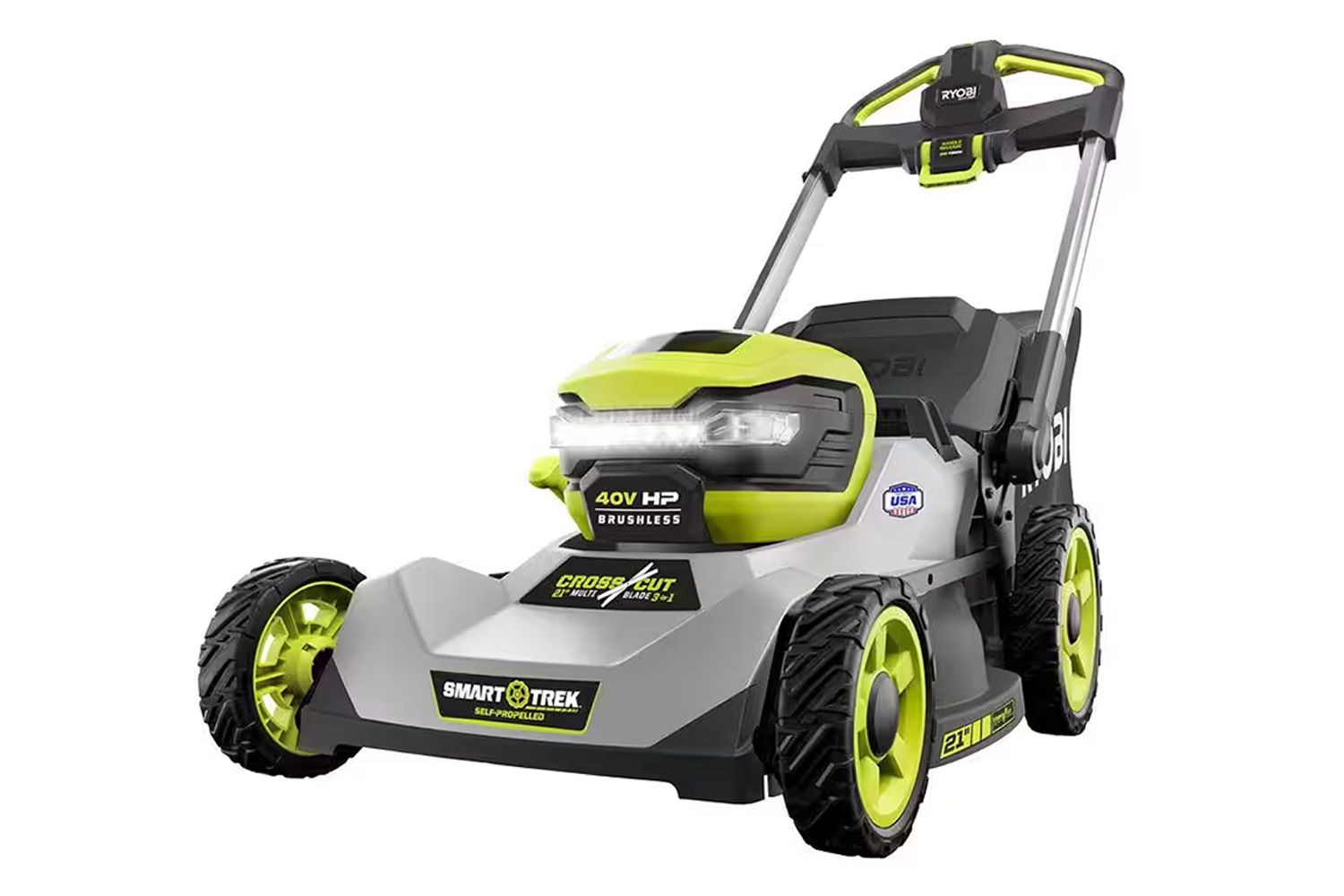 Ryobi RY401150 40-Volt HP 21-Inch Dual-Blade Self-Propelled Mower