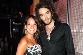 Lily Allen and Russell Brand