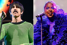 Anthony Kiedas of Red Hot Chili Peppers, Lauryn Hill