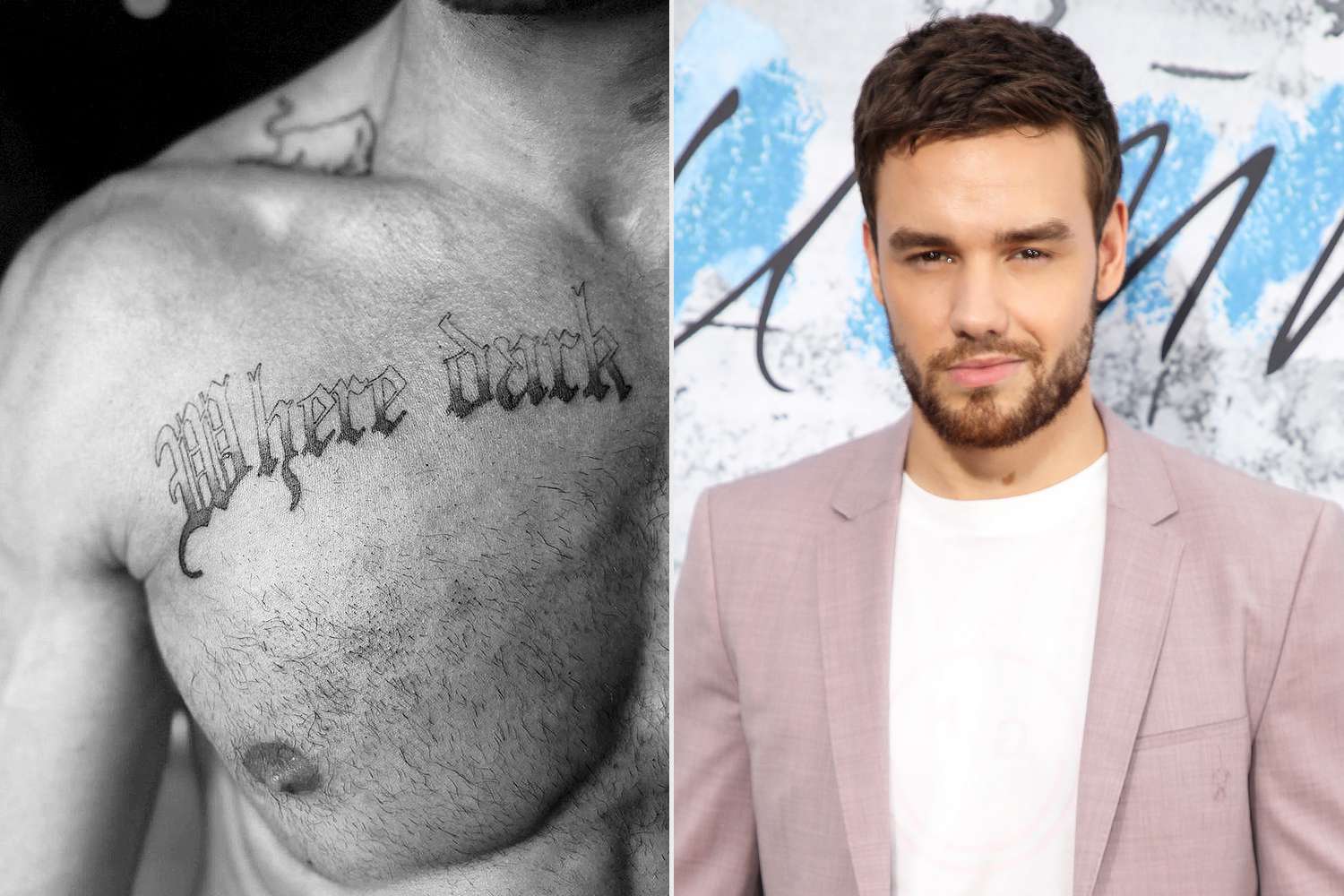 Liam Payne chest tattoo