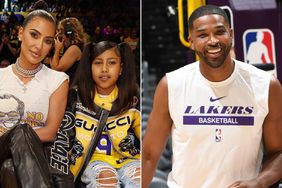 kim kardashian, north west and tristan thompson