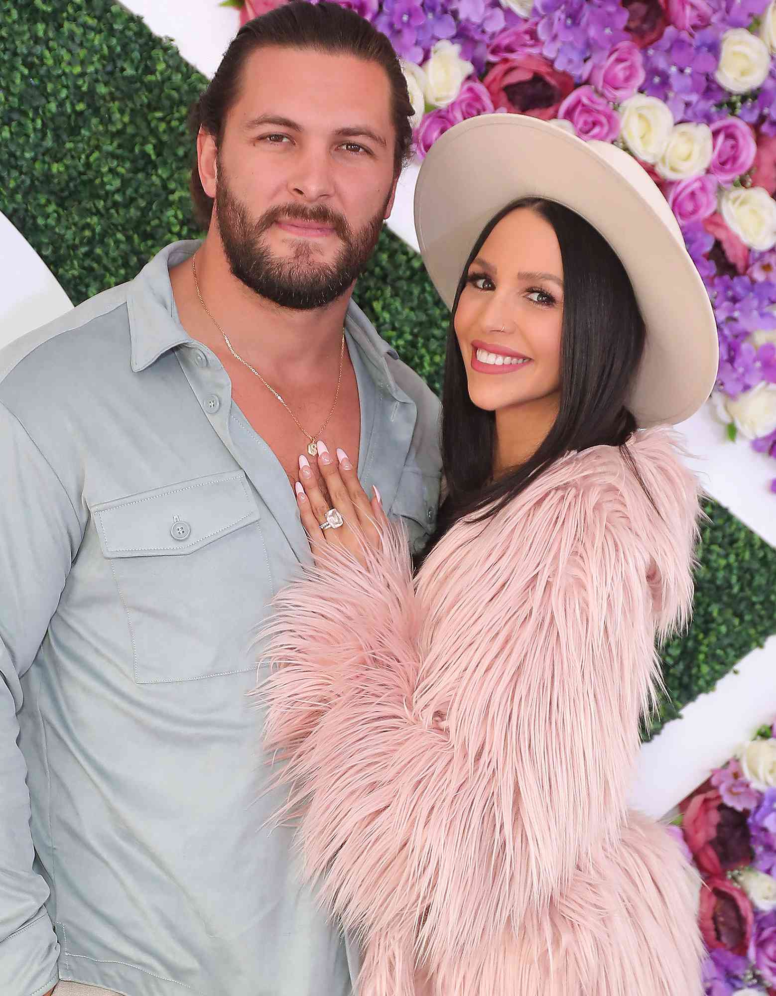 Brock Davies and Scheana Shay