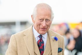 King Charles III attends at The 2024 Mey Highland Games at John O'Groats Park on August 03, 2024 in Edinburgh, Scotland.