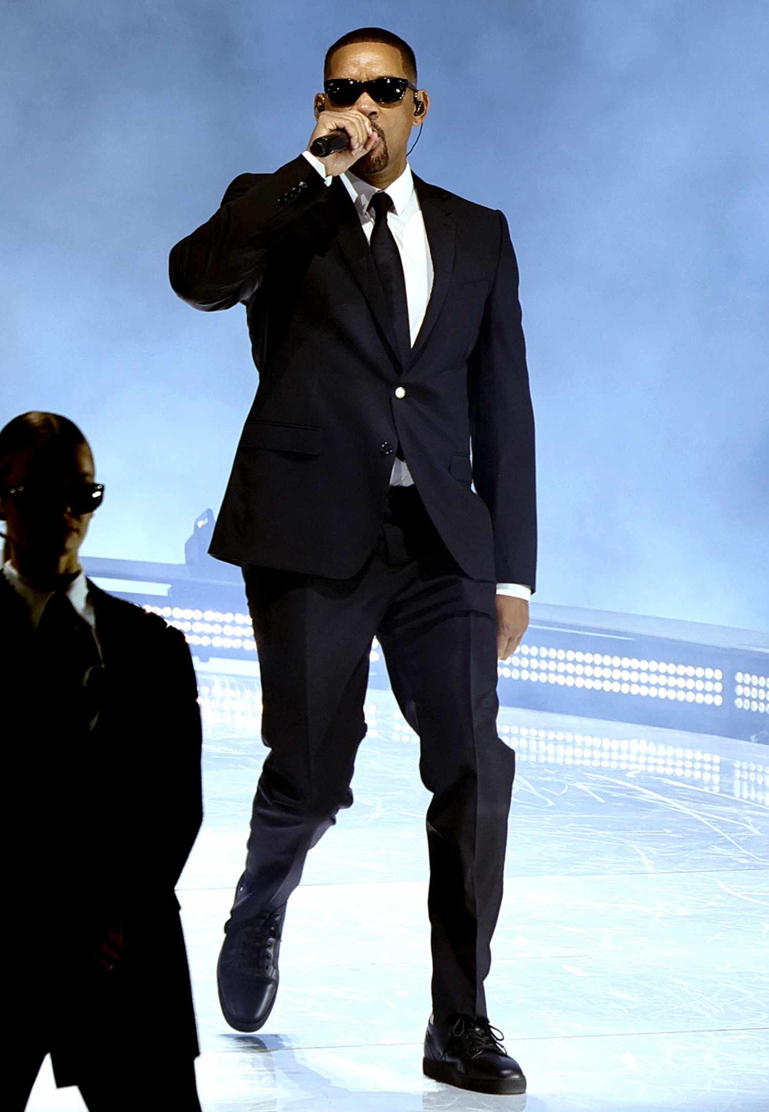 Will Smith performs at the Coachella Stage during the 2024 Coachella Valley Music and Arts Festival 