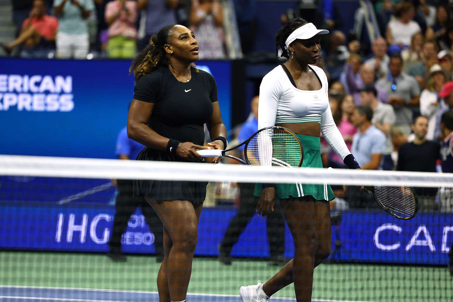 Serena and venus williams us open