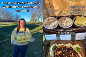 Woman's Butter-Themed Birthday Party Goes Viral for Tasty Treats and Goodie Bags 