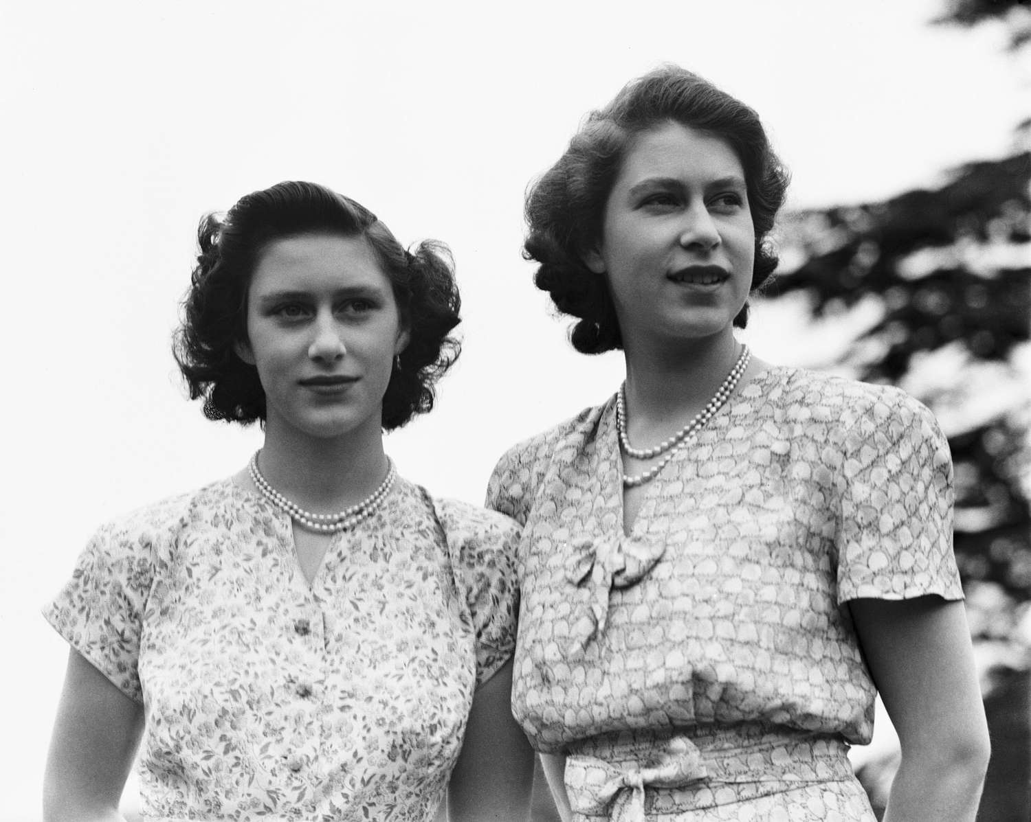 Princesses Elizabeth And Margaret