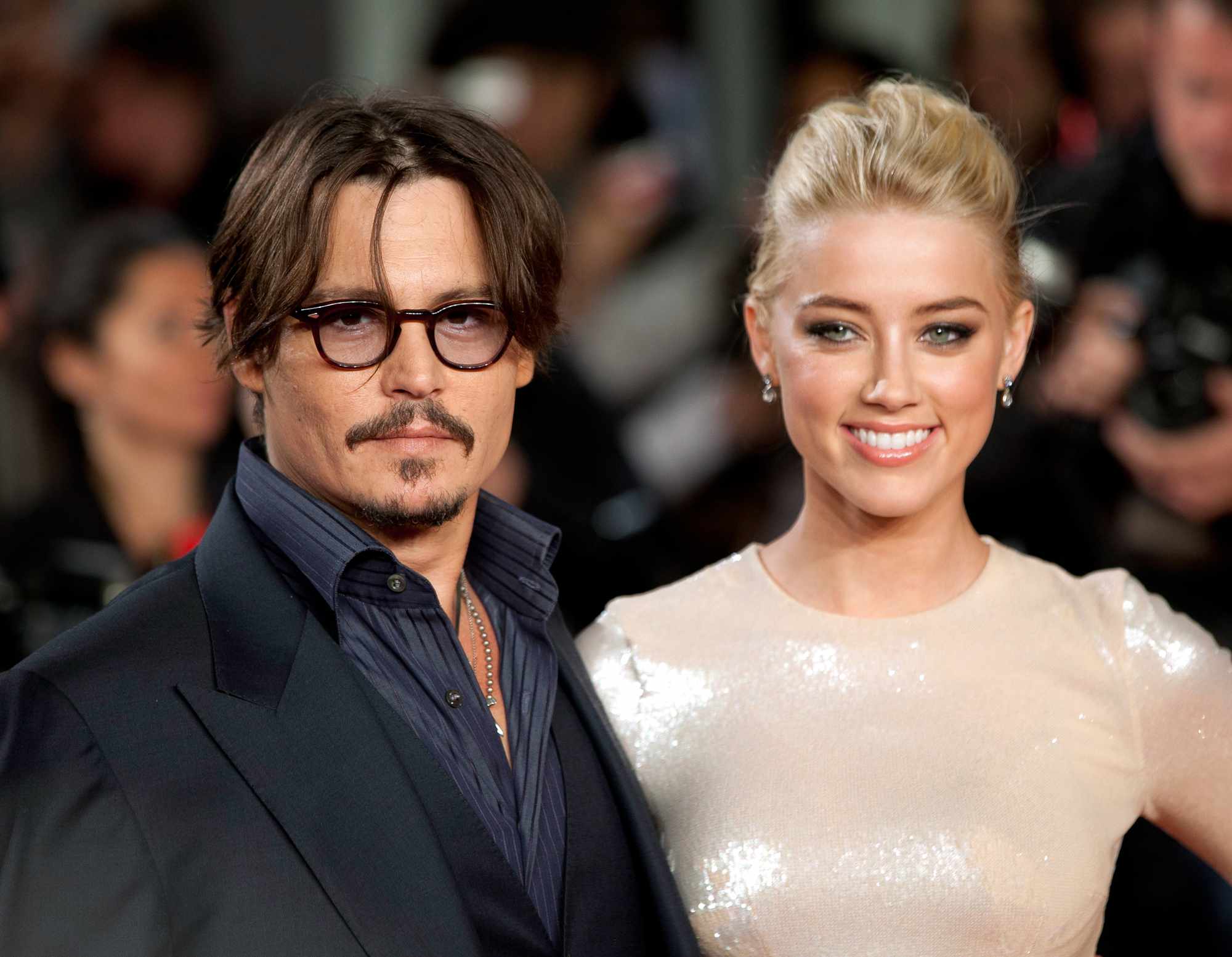 Johnny Depp And Amber Heard Attend The European Premiere Of 'The Rum Diary' At The Odeon Kensington, London