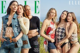 THE HAIM BAND SISTERS STAR ON THE COVER OF ELLE UK's JULY/AUGUST ISSUE