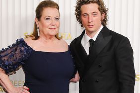 Eloise Zeigler and Jeremy Allen White at the 29th Annual Screen Actors Guild Awards.