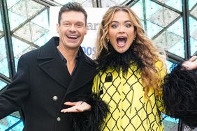 Ryan Seacrest and Rita Ora