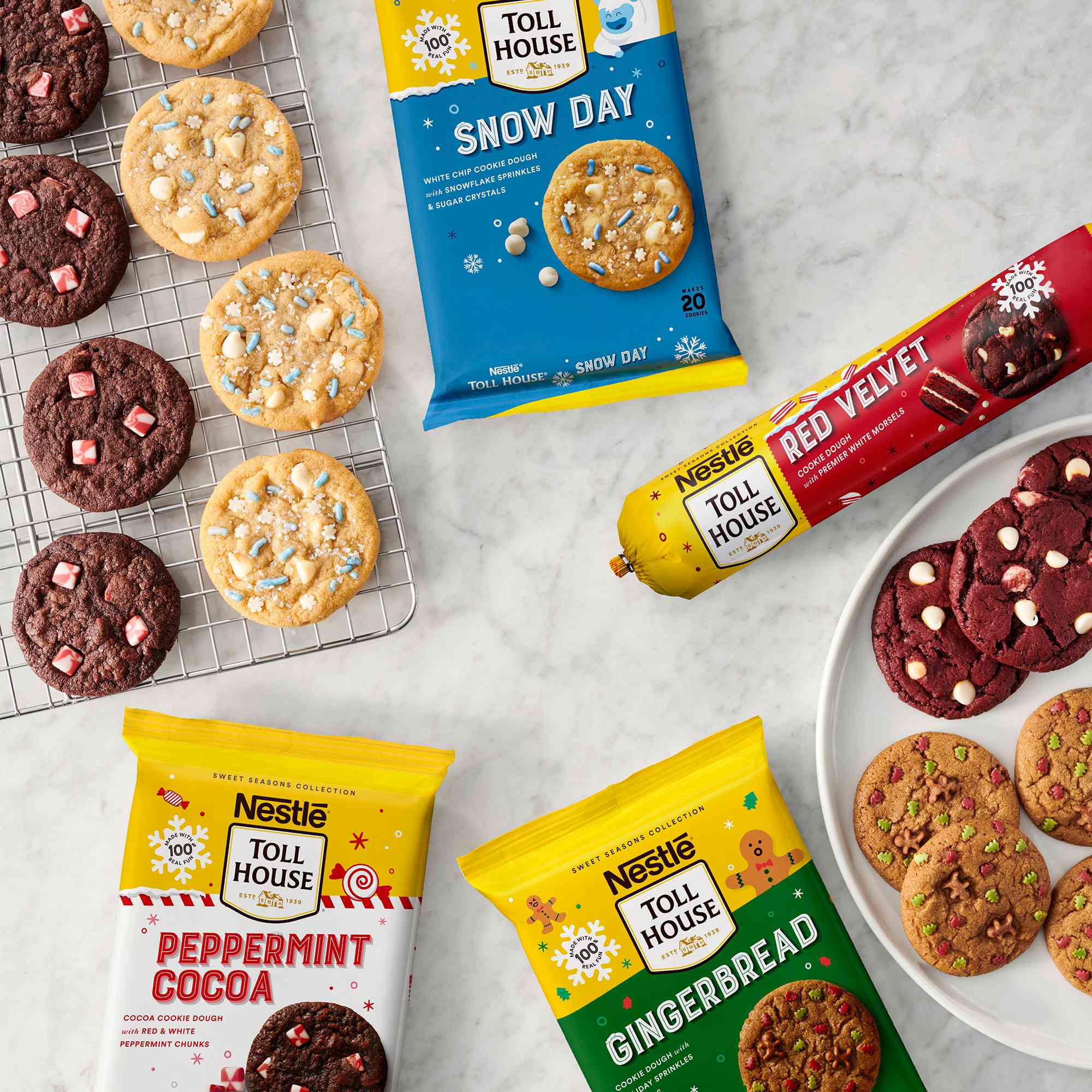 Nestlé Tollhouse Holiday Cookie Doughs