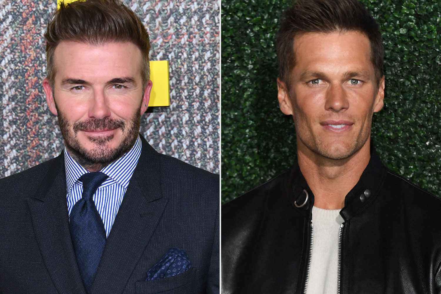 David Beckham, Tom Brady