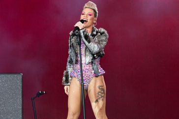 P!NK performs at BST Hyde Park Festival 