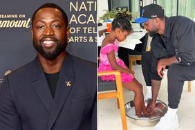 Dwyane Wade and his daughter Kaavia celebrate Father's Day with a Spa Day