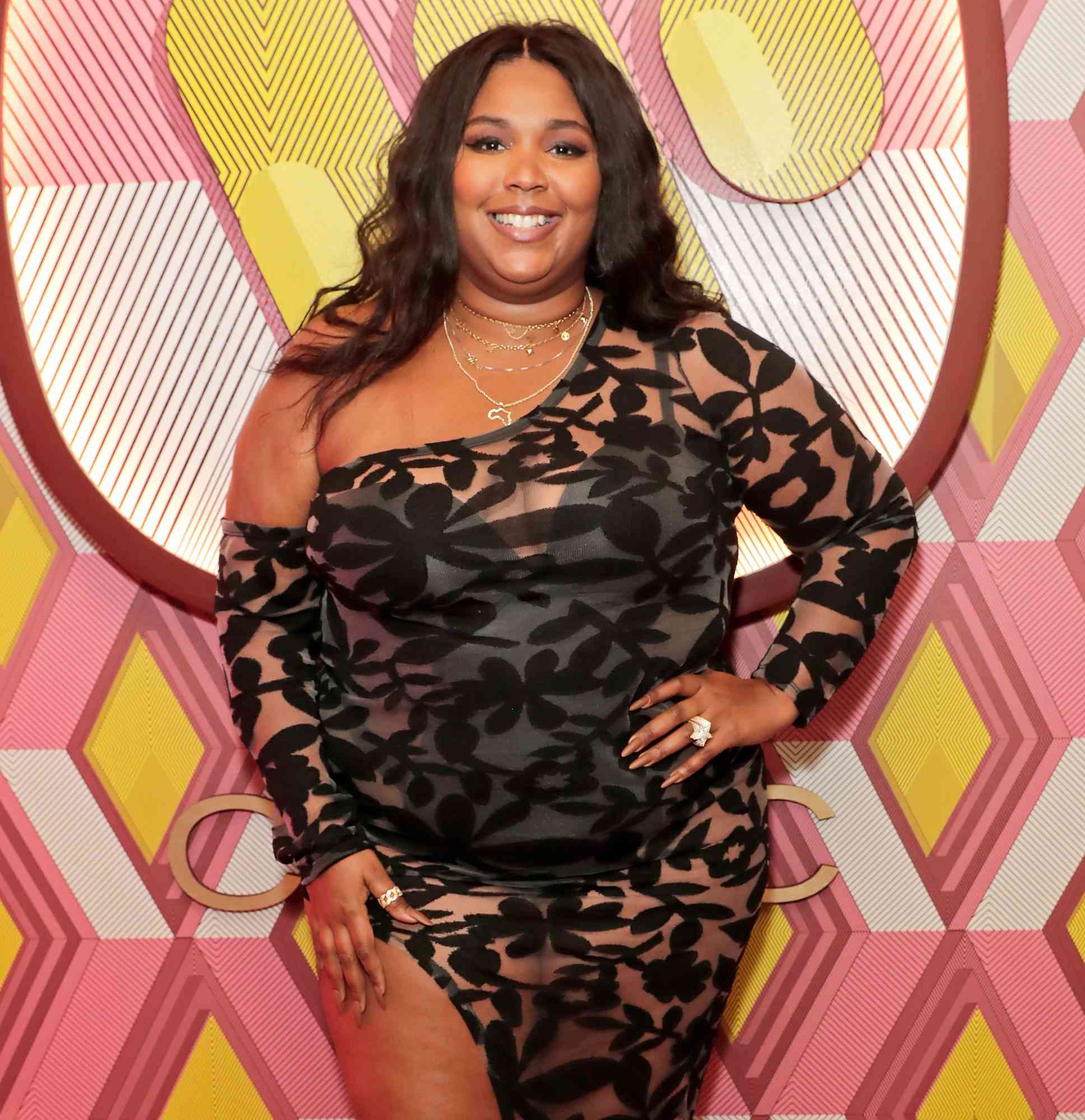 Lizzo attends the Warner Music & CIROC BRIT Awards house party, in association with GQ, at The Chiltern Firehouse on February 18, 2020