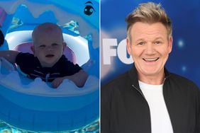 Gordon Ramsay Son Shark Pool Inflatable