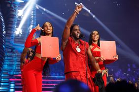 Honoree Diddy accepts the Global Icon Award onstage during the 2023 MTV Video Music Awards at Prudential Center on September 12, 2023 in Newark, New Jersey.