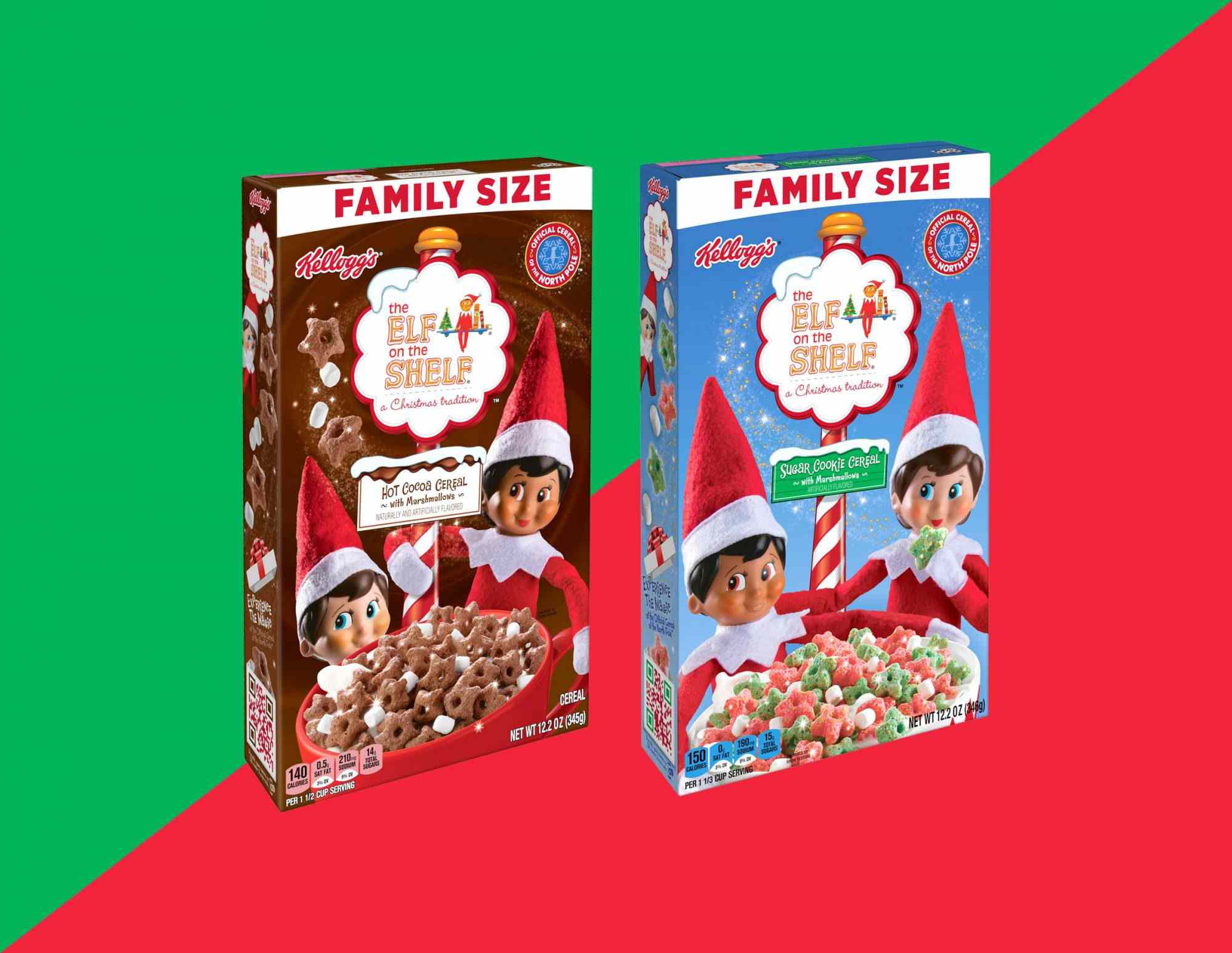 Kellogg's Elf on the Shelf Cereals