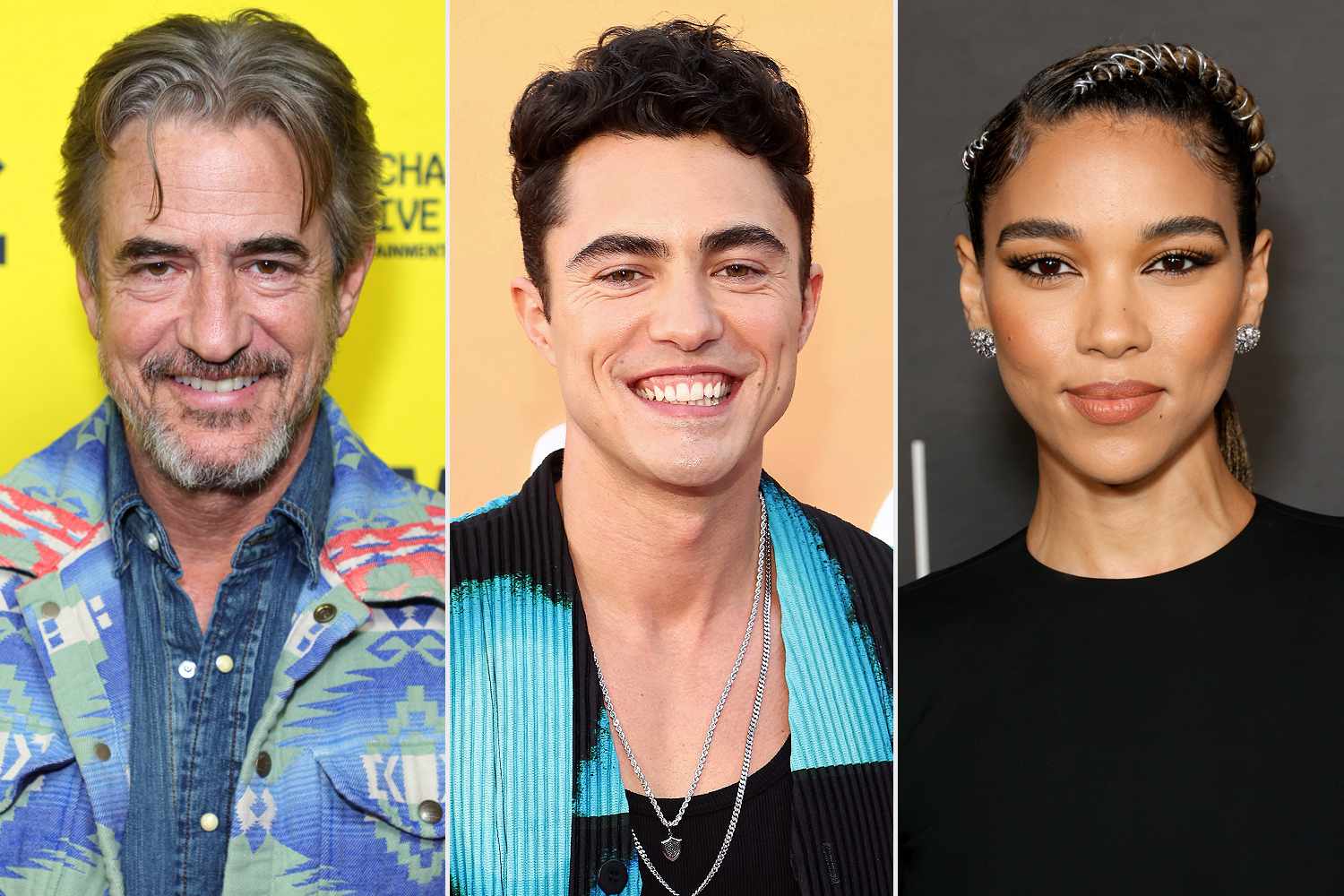 Dermot Mulroney, Darren Barnet and Alexandra Shipp