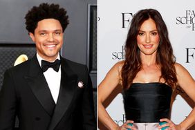 Trevor Noah and Minka Kelly