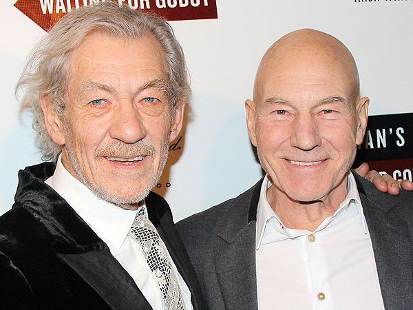 SIR PATRICK STEWART & IAN MCKELLEN