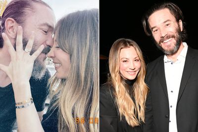 Kaley Cuoco and Tom Pelphrey engaged