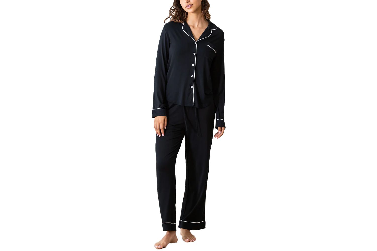 Cozy Earth Long Sleeve Bamboo Pajama Set