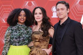 Caroline Aberash Parker, Mary-Louise Parker and William Atticus Parker attend the 74th Annual Tony Awards on September 26, 2021 in New York City. 