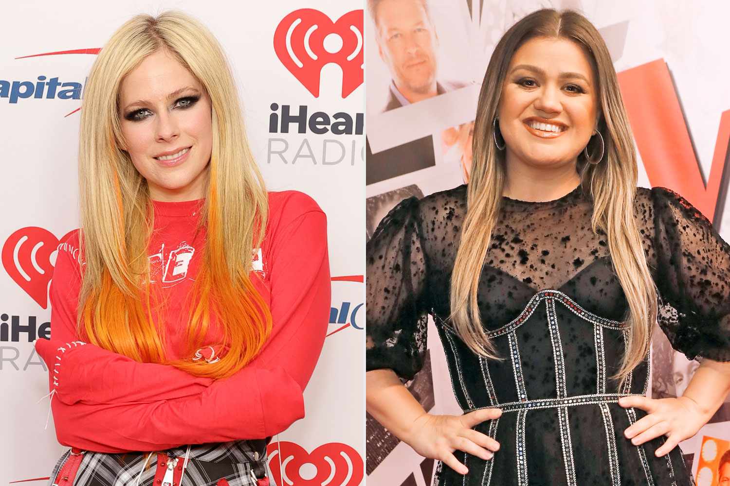 Avril Lavigne Kelly Clarkson