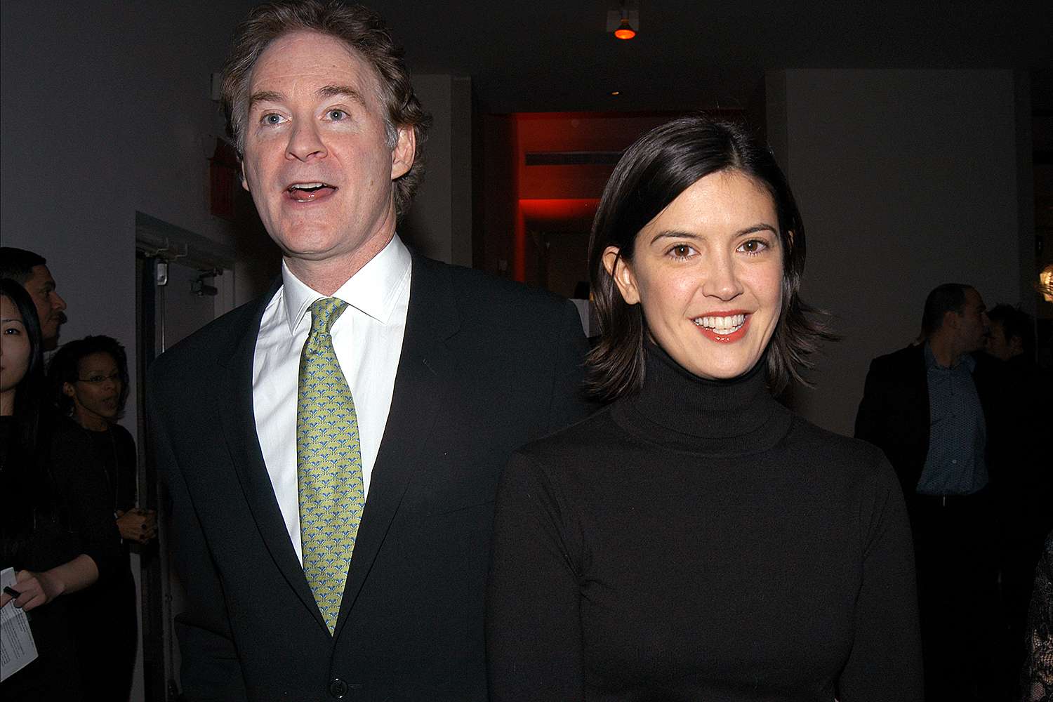 Kevin Klein and wife Phoebe Cates are on hand for "A Funny Thing Happened on the Way to Cure Parkinson's...," an evening of comedy at the Metropolitan Pavilion. The event raised money for Michael J. Fox's Foundation for Parkinson's Research. 