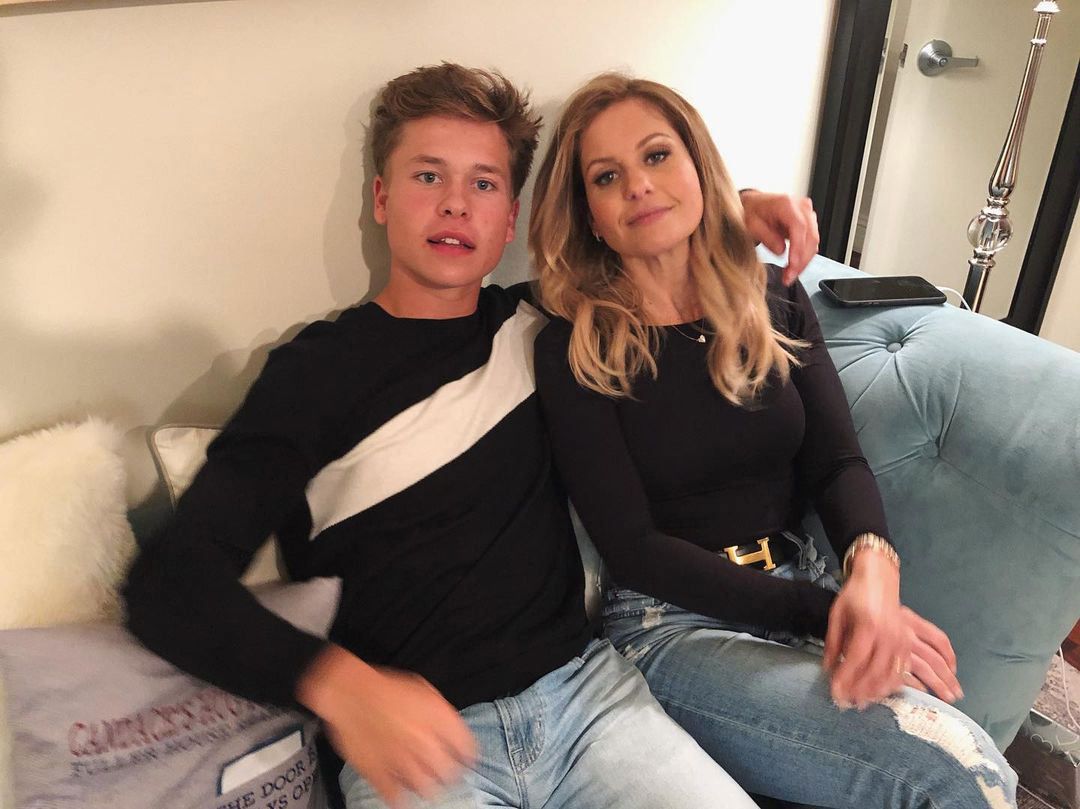 Candace cameron bure and son lev