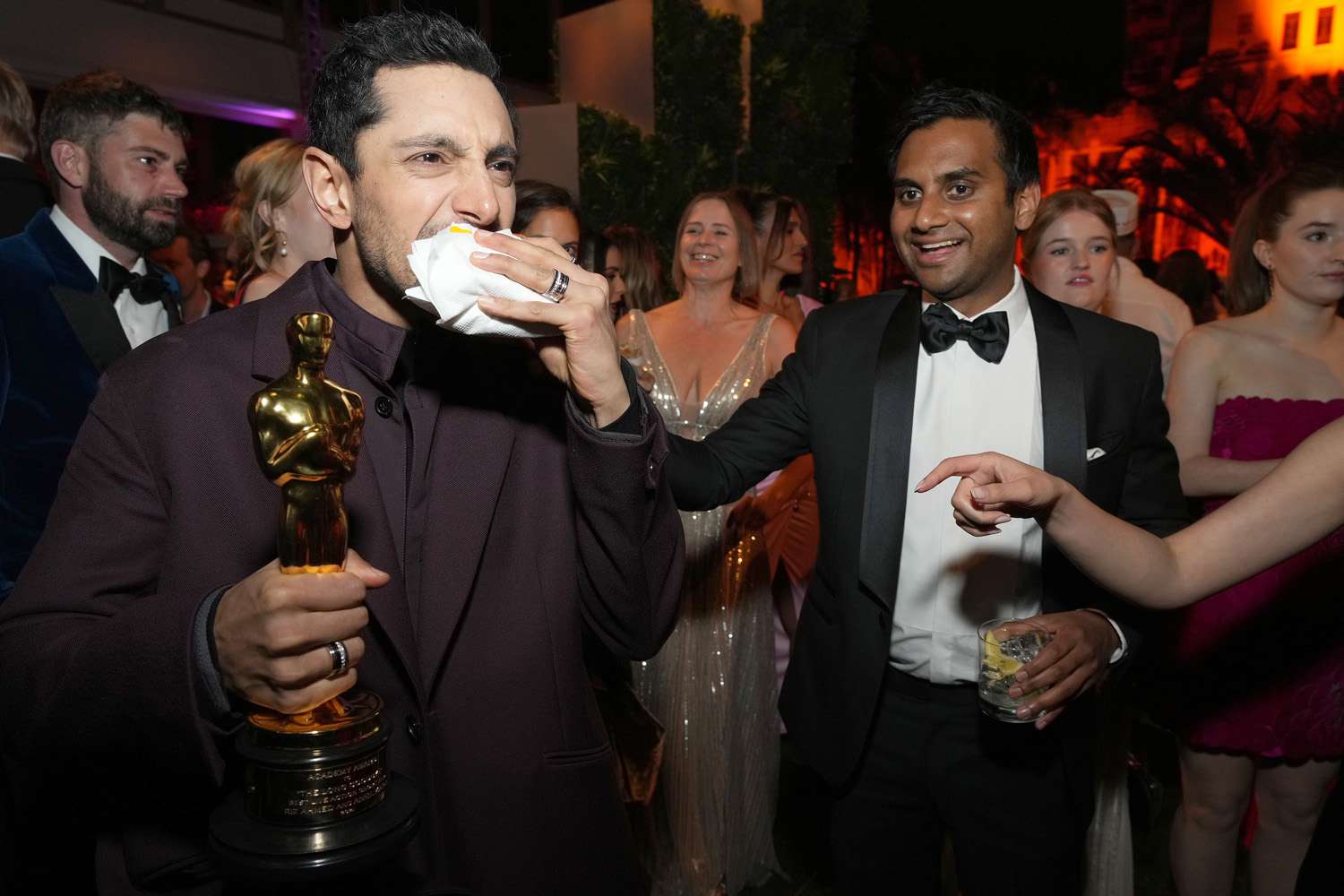 Riz Ahmed and Aziz Ansari