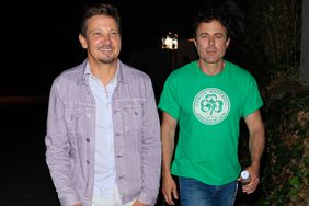 LOS ANGELES, CA - JULY 29: Jeremy Renner and Casey Affleck are seen attending Kate Beckinsale's 50th Birthday Party at Limitless on July 29, 2023 in Los Angeles, California.