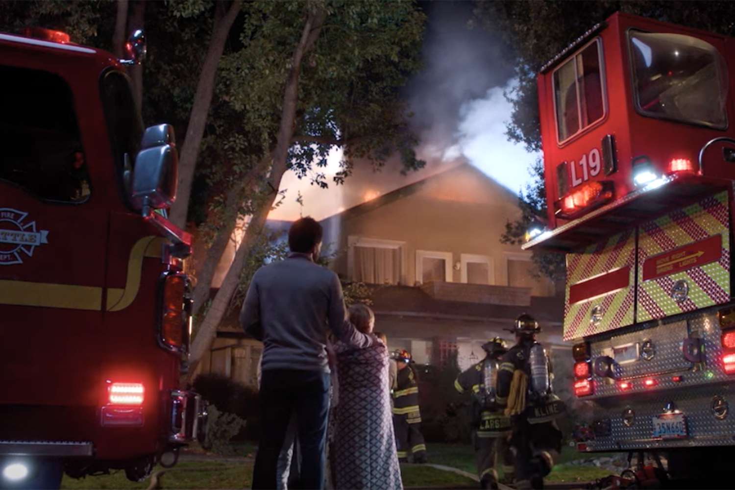 A Fire Breaks Loose on Meredith Grey's House and One Firefighter's Life is in Question in 'Station 19' Teaser