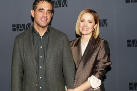 Bobby Cannavale and Rose Byrne pose at a photo call for the upcoming production of "Medea" at BAM on December 10, 2019 in The Brooklyn Borough of New York City