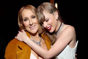 LOS ANGELES, CALIFORNIA - FEBRUARY 04: (L-R) Celine Dion and Taylor Swift attend the 66th GRAMMY Awards at Crypto.com Arena on February 04, 2024 in Los Angeles, California. 