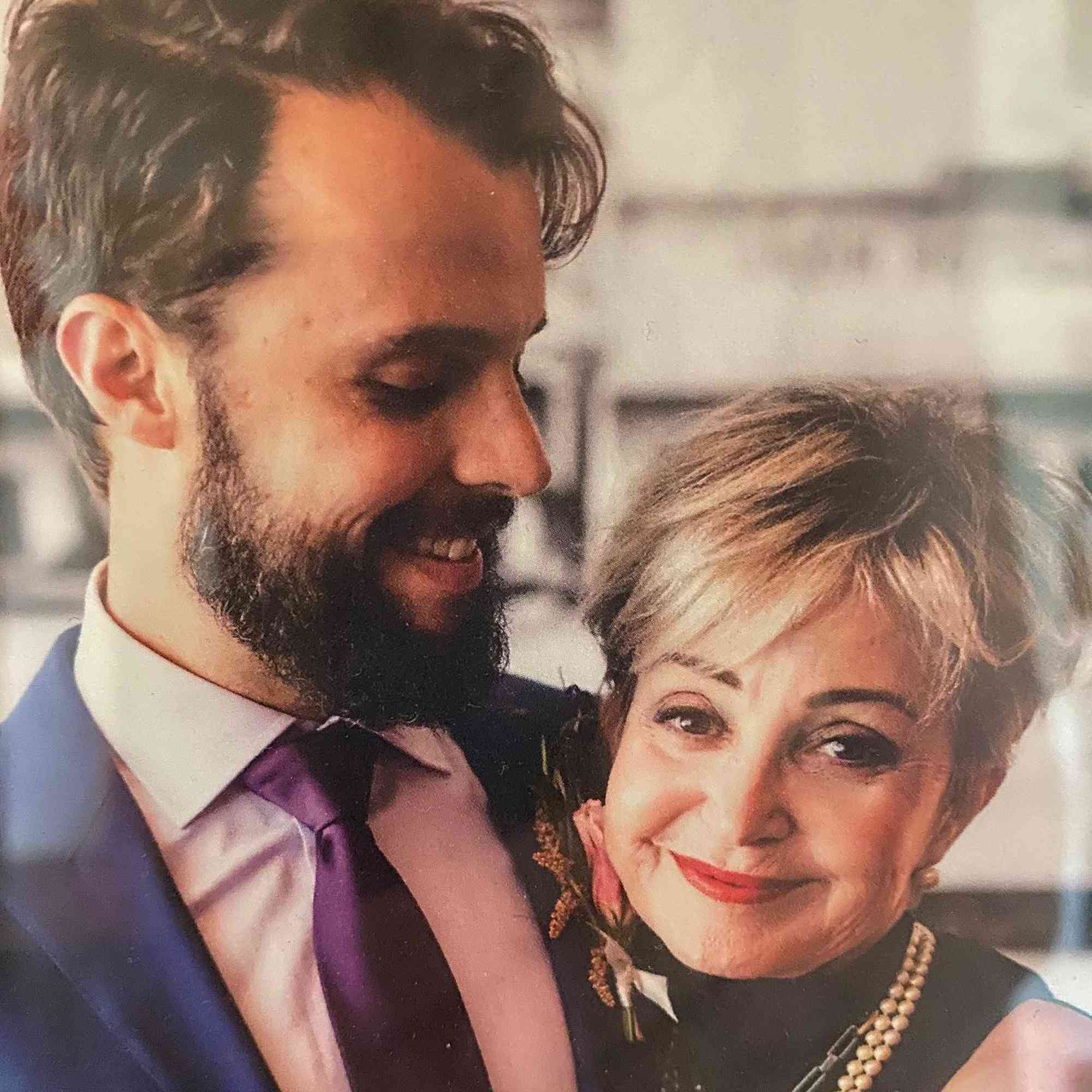 Annie Potts and her son Clay Senechal. -