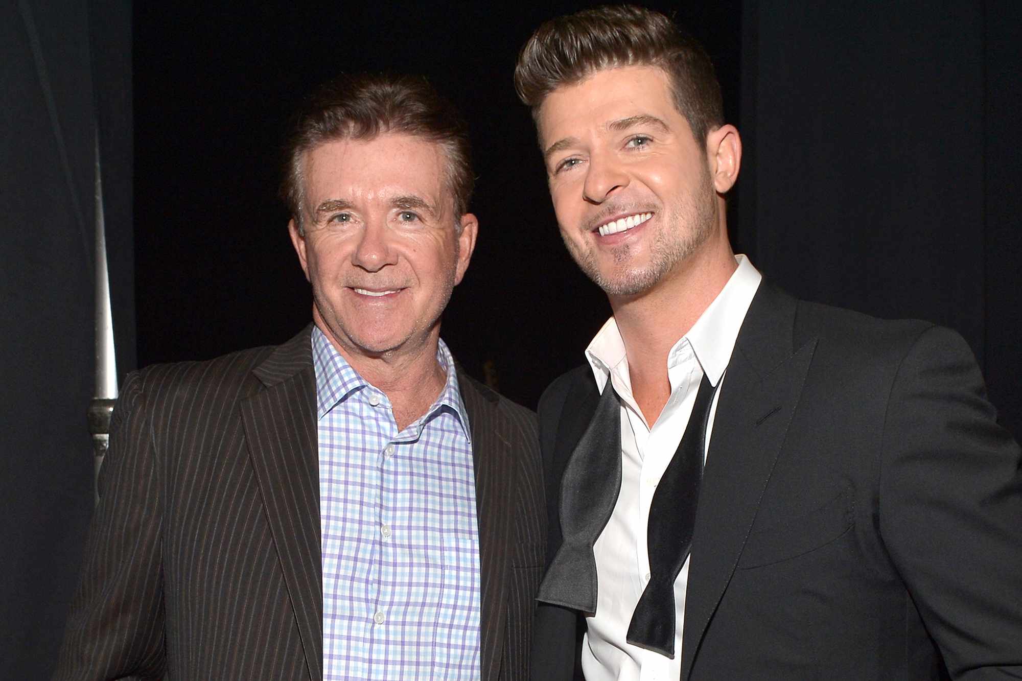 Robin and Alan Thicke