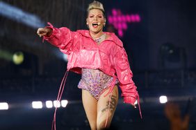 P!NK performs at BST Hyde Park Festival 2023 at Hyde Park on June 24, 2023 in London, England. 