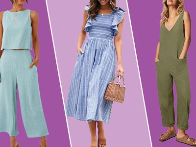 Week 2: Amazon Content Cal Roundup: Linen Clothing Deals tout