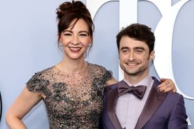 Erin Darke and Daniel Radcliffe attend the The 77th Annual Tony Awards at David H. Koch Theater at Lincoln Center on June 16, 2024