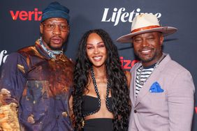 Jonathan Majors, Meagan Good and Taye Diggs