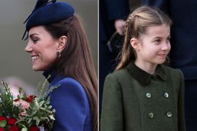 Kate Middleton and Princess Charlotte Wear Matching Braids on Christmas