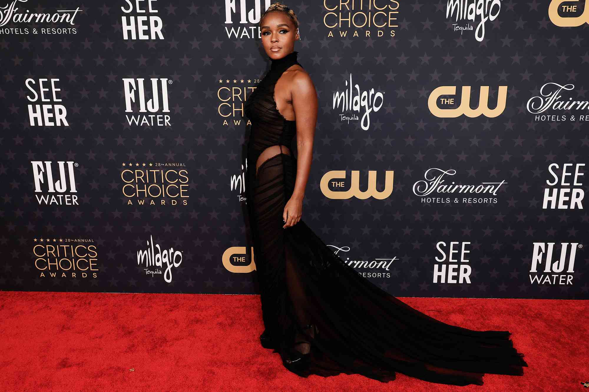 Janelle Monáe attends the 28th Annual Critics Choice Awards at Fairmont Century Plaza on January 15, 2023 in Los Angeles, California.