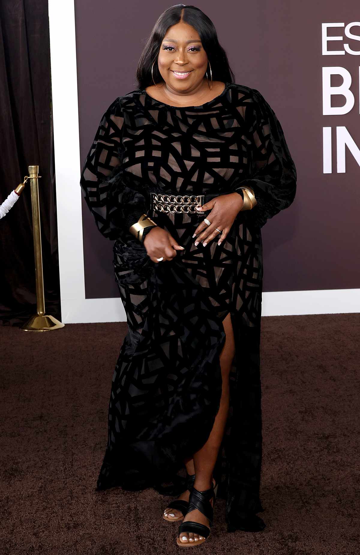 Loni Love attends the ESSENCE Black Women in Hollywood Awards at Academy Museum of Motion Pictures on March 07, 2024 in Los Angeles, California.